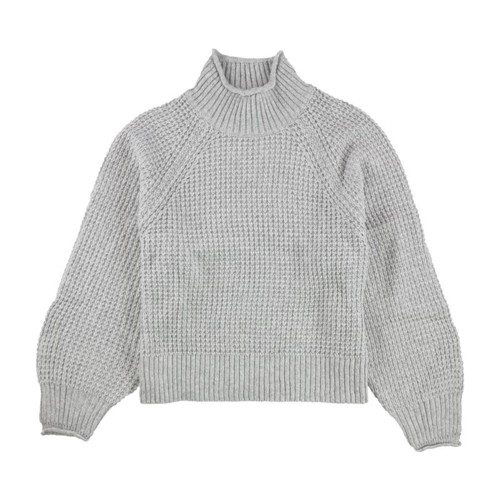 American Eagle Womens Solid Pullover Sweater, Grey, NWT